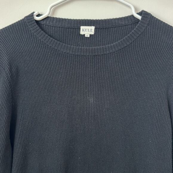 Kule The Chelsea Cashmere Blend Sweater in Black Size: XS - Picture 4 of 7